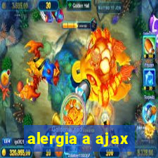 alergia a ajax